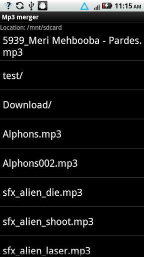MP3 Merger скриншот 3