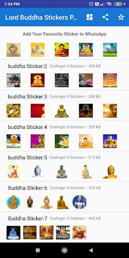 Buddha Purnima Stickers For WhatsApp - WAStickers screenshot 12