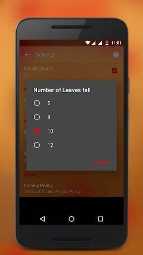 Owl Live Lock Screen screenshot 6