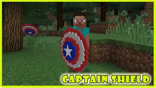 Captain Shield Mod For Minecraft screenshot 1