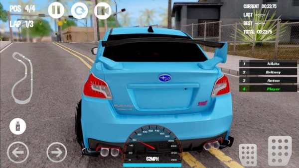 Car Racing Subaru Game screenshot 2