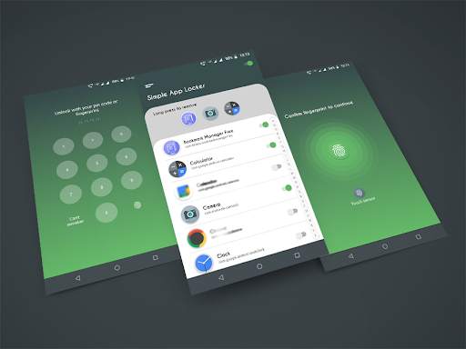 Fingerprint App Locker screenshot 1