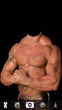Body Builder Men Photo Suit screenshot 1