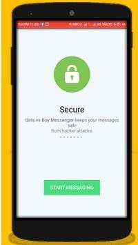 Girls vs Boy Messenger screenshot 2