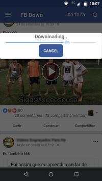 FB Down - Facebook download videos easy screenshot 2