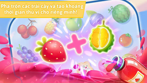 Mùa Hè của Bé Gấu Trúc: Cửa Hàng Nước Ép screenshot 3