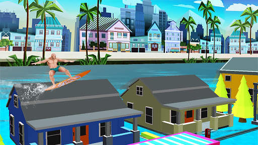 Flip Surfing Racing Flippy Run Diving Master Games screenshot 5