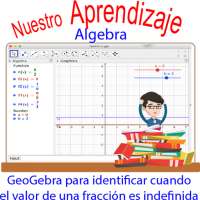 GeoGebra , valores cuando fracción es indefinida