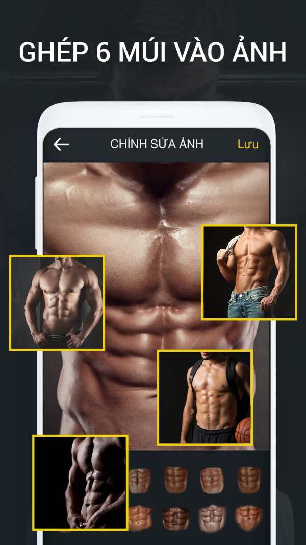 Chỉnh sửa ảnh 6 múi - Ghép ảnh 6 múi screenshot 3
