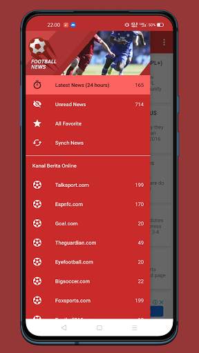 FOOTBALL NEWS:  SPORT MAGAZINE screenshot 1