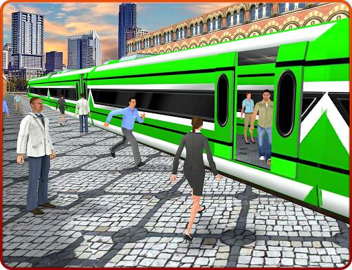 Impossible Bullet Train Drive : Subway On Rails 3D screenshot 11