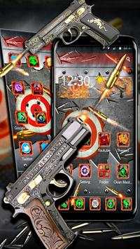 Bullet Gun Fire War Launcher Theme screenshot 6