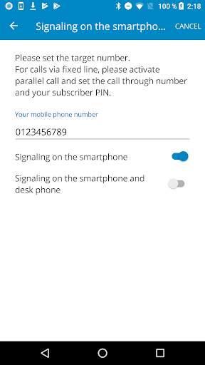 COMfortel Mobile Business screenshot 4