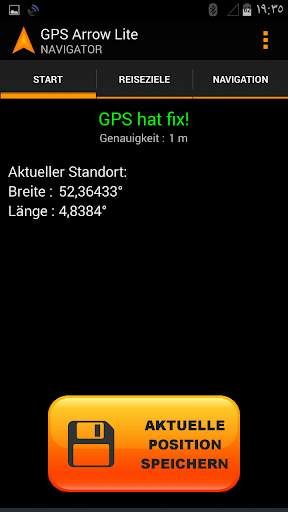 GPS Arrow Navigator LITE screenshot 1