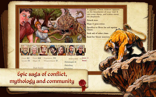 King of Dragon Pass: Text RPG screenshot 2