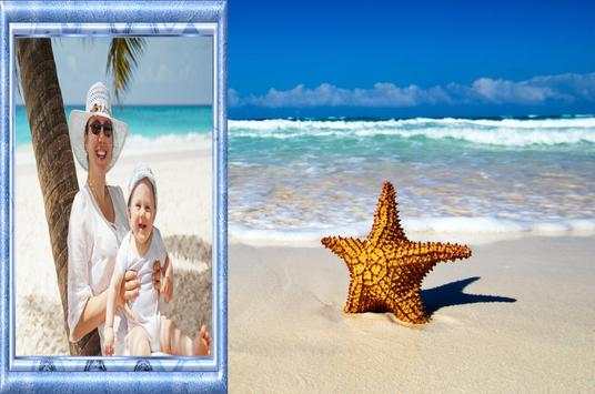 Beach Photo Frame Editor screenshot 2