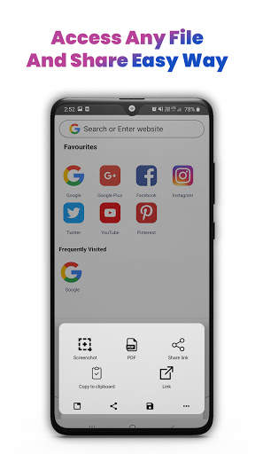 Turbo Browser- Fast And Secure with Ad Block screenshot 6