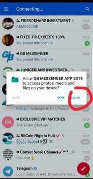 GB MESSENGER APP 2019 screenshot 3