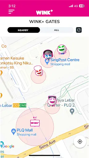 WINK  Singapore Map & Rewards screenshot 3