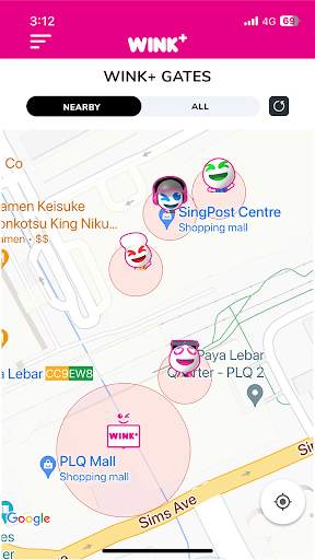 WINK  Singapore Map & Rewards screenshot 3