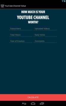 Valuation for YouTube Channels screenshot 3