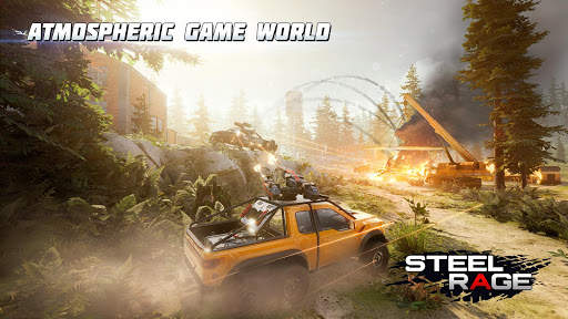 Steel Rage: Mech Cars PvP War 3 تصوير الشاشة