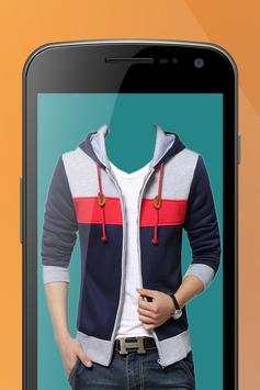 Men Sweatshirt Photo Suit screenshot 1