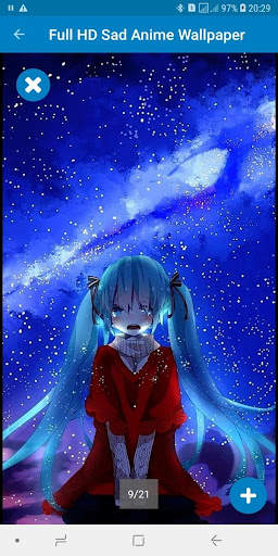 Full HD Sad Anime Wallpaper screenshot 3