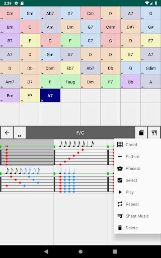 Chorditor - Chord editor screenshot 11