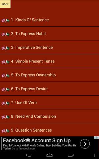 English Grammar Learn In Urdu screenshot 3