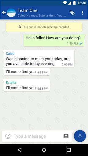 Secure Messenger screenshot 1