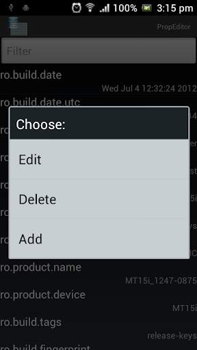 PropEditor screenshot 4