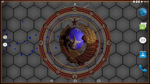 USSR Clock Live Wallpaper screenshot 12