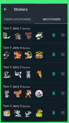 Tom Stickers: Cat and Mouse Tom WAStickerApps screenshot 6