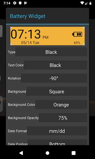 Battery Widget screenshot 6