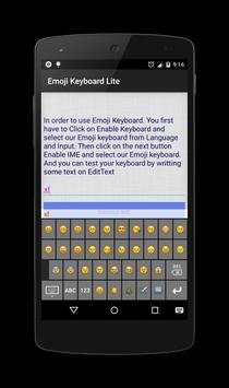Emoji Keyboard Lite screenshot 5