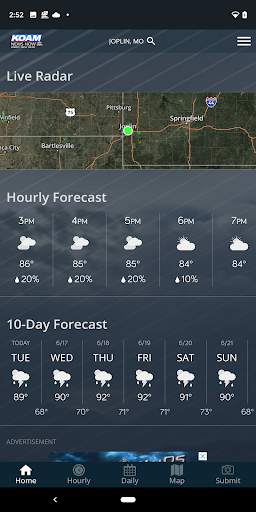 KOAM Sky Watch Weather screenshot 1