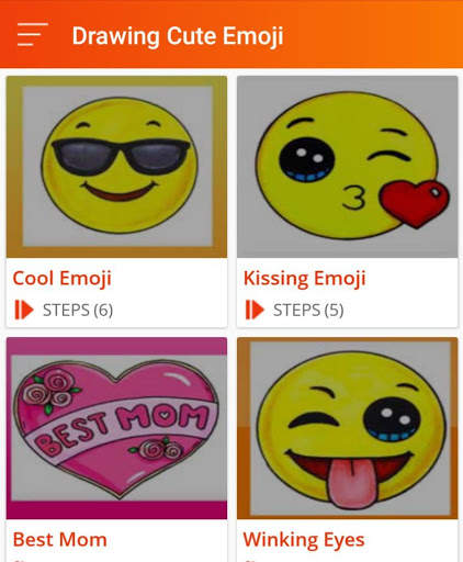 How To Draw Emoji Faces Easy screenshot 4