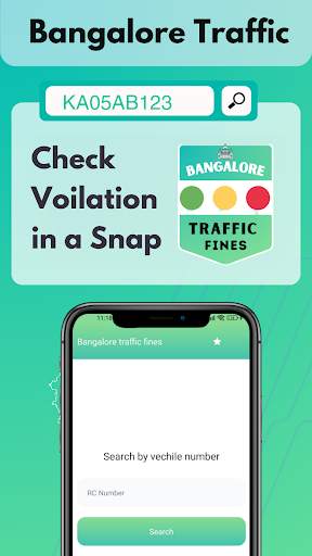 Bangalore Traffic Fine Checker screenshot 2