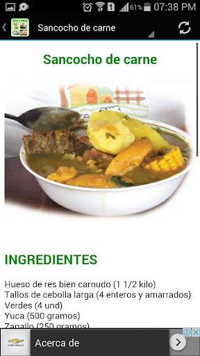 Recetas Sopas y Cremas screenshot 4