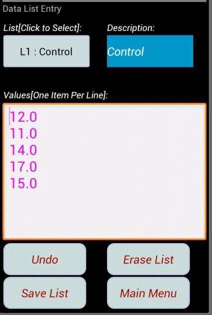 Statistical Tables Plus 5.5 screenshot 5