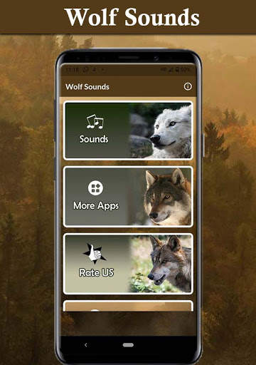Wolf Sounds - Ringtone,Alarm & Notification Sound screenshot 1