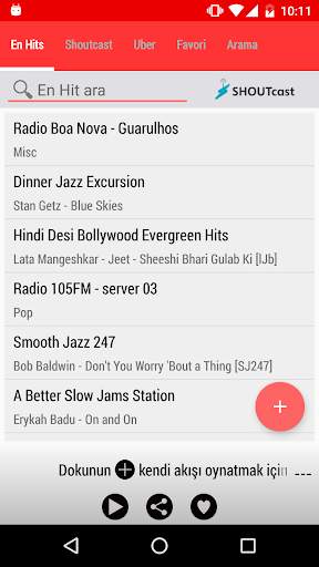 Internet Radio Player screenshot 1