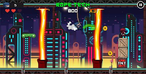 Sling Ninja - Physics Puzzle Games screenshot 1