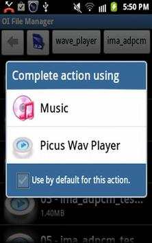 Picus Wav Player Trial screenshot 1