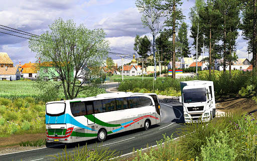 Coach Bus Simulator Offline 3d screenshot 7
