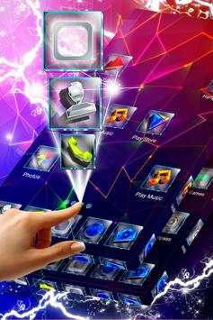 Neon Network Launcher Theme screenshot 4