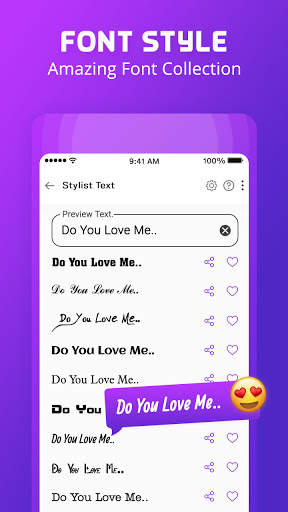 Fonts – Font App for Instagram, Facebook screenshot 1
