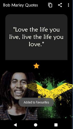 Bob Marley Quotes ⚽ screenshot 1