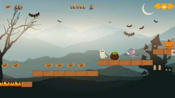 Halloween Jerry Temple Run screenshot 3